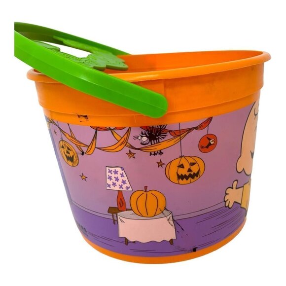 2016 McDONALDS ITS THE GREAT PUMPKIN CHARLIE BROWN HALLOWEEN BUCKET PAIL 50 YRS - Picture 3 of 8